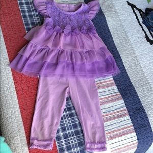 Wonderkids purple matching set